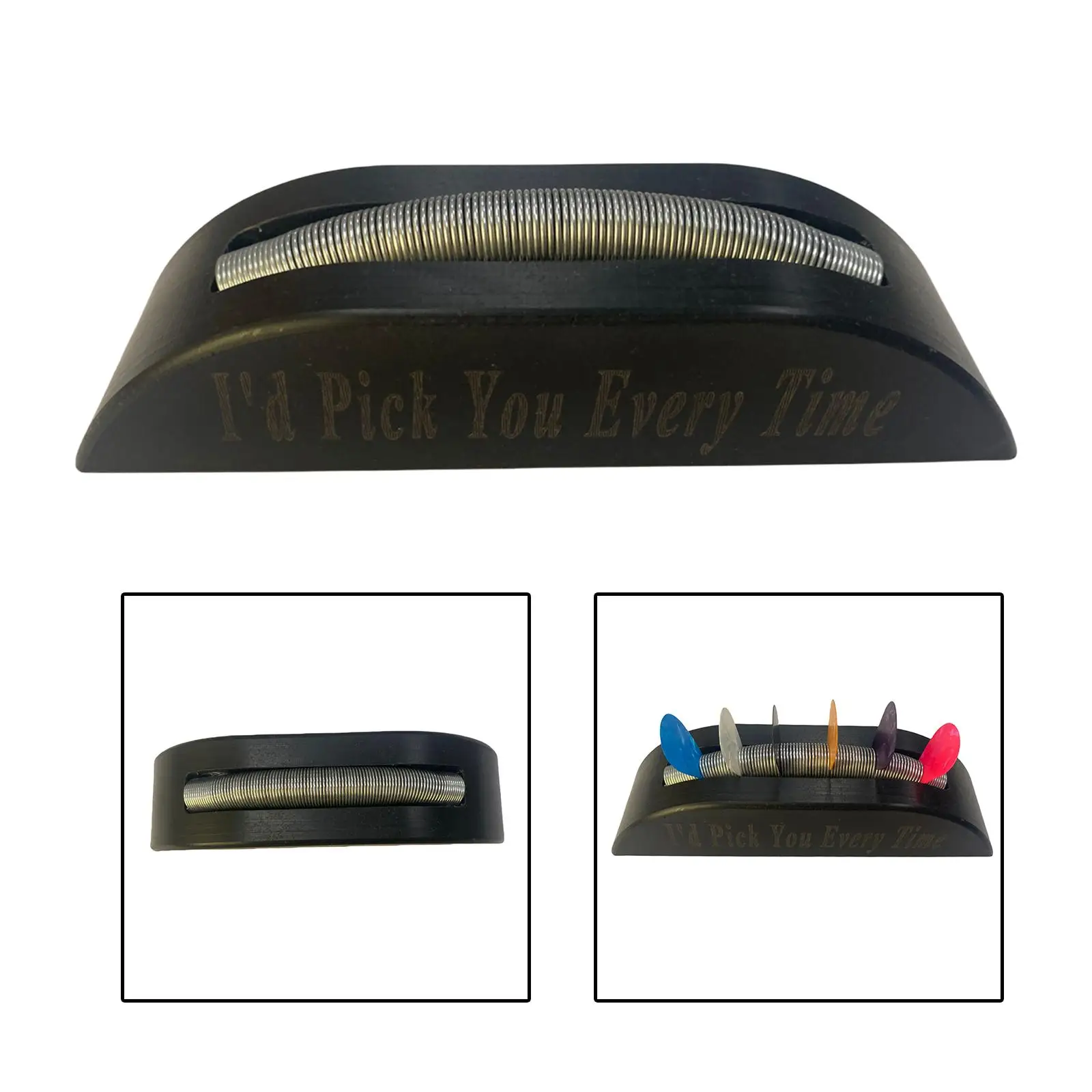 Guitar Pick Holder, Guitar Paddle Storage Base, Professional Saving Portable