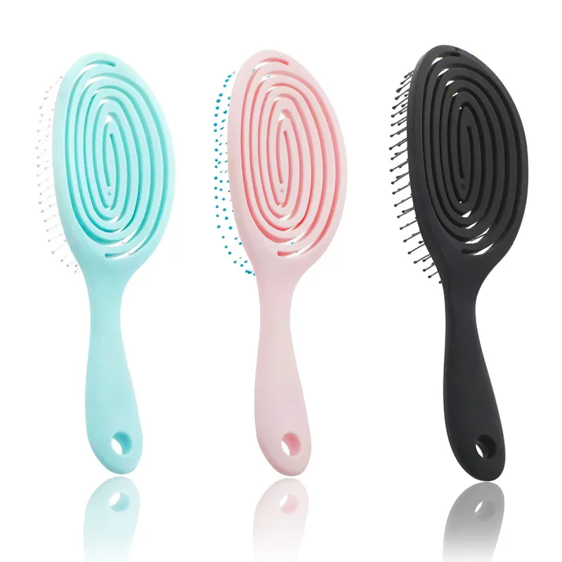 Best of Relaxing Elastic Massage Comb Portable Hair Brush Massage Brush Magic Brushe Head Combs Hollow Out Brush Wet Dry Curly Hair Care Reviews & Tips