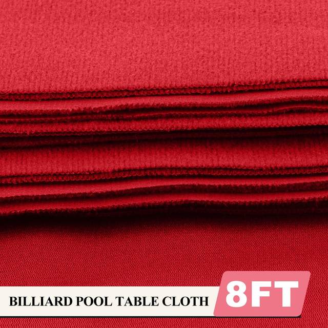 Nappe de billard de 7 pieds/8 pieds/9 pieds, avec bandes de coussin, tissu  de Snooker, ensemble de feutres de qualité supérieure - AliExpress