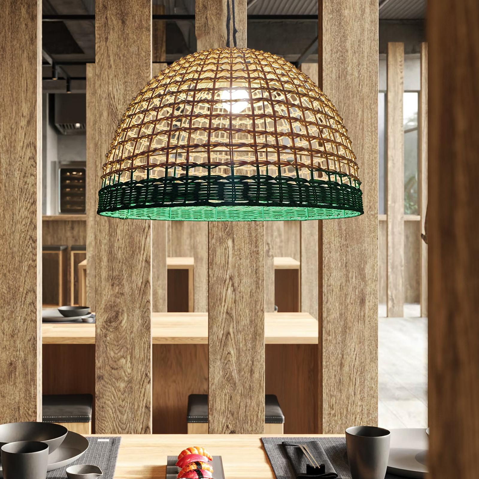 Hanging Pendant Light Cover Reading Floor Lamp Handwoven Lamp Shade