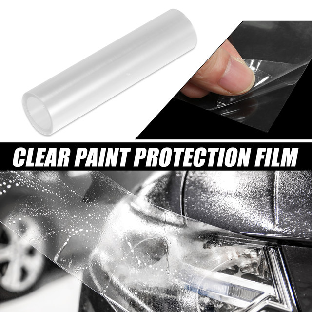 X Autohaux Clear Vinyl Wrap Sheet Car Paint Protection Film Cover