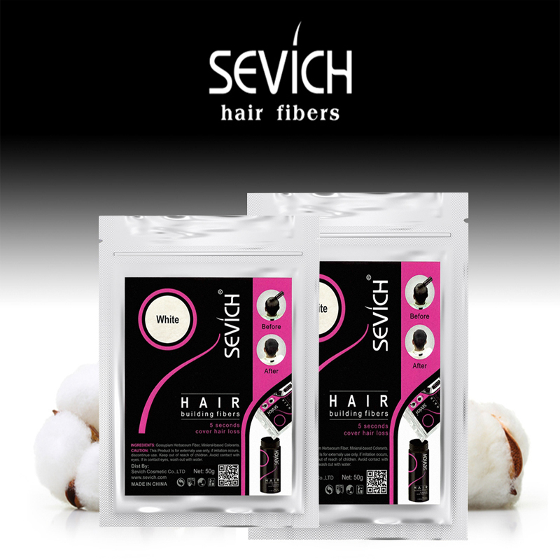 Best of Sevich 50g Instant Hair Growth Fiber Refill 10 Colors Keratin Hair Building Fiber Spray Fiber Hold Spray Powder Hair Treatment Reviews & Tips