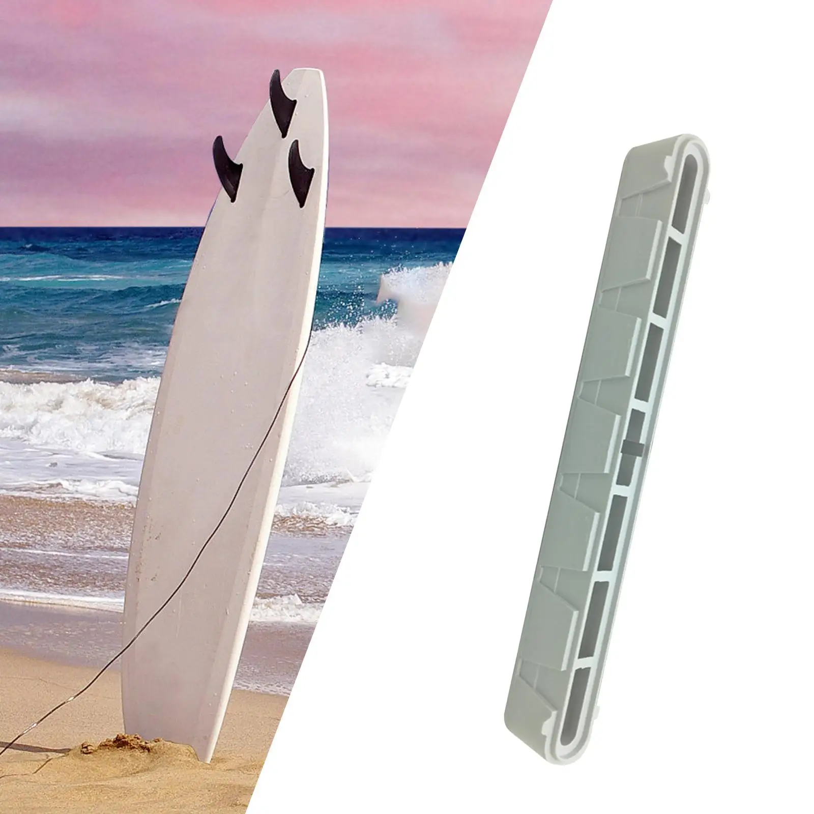 Longboard Surfboard Fin Box Easy Install Portable Durable Surfboard Fin Box for