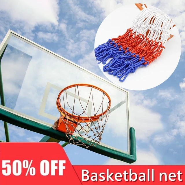 Nylon Thread Basketball Rim Mesh Net Standard Sports Basketball