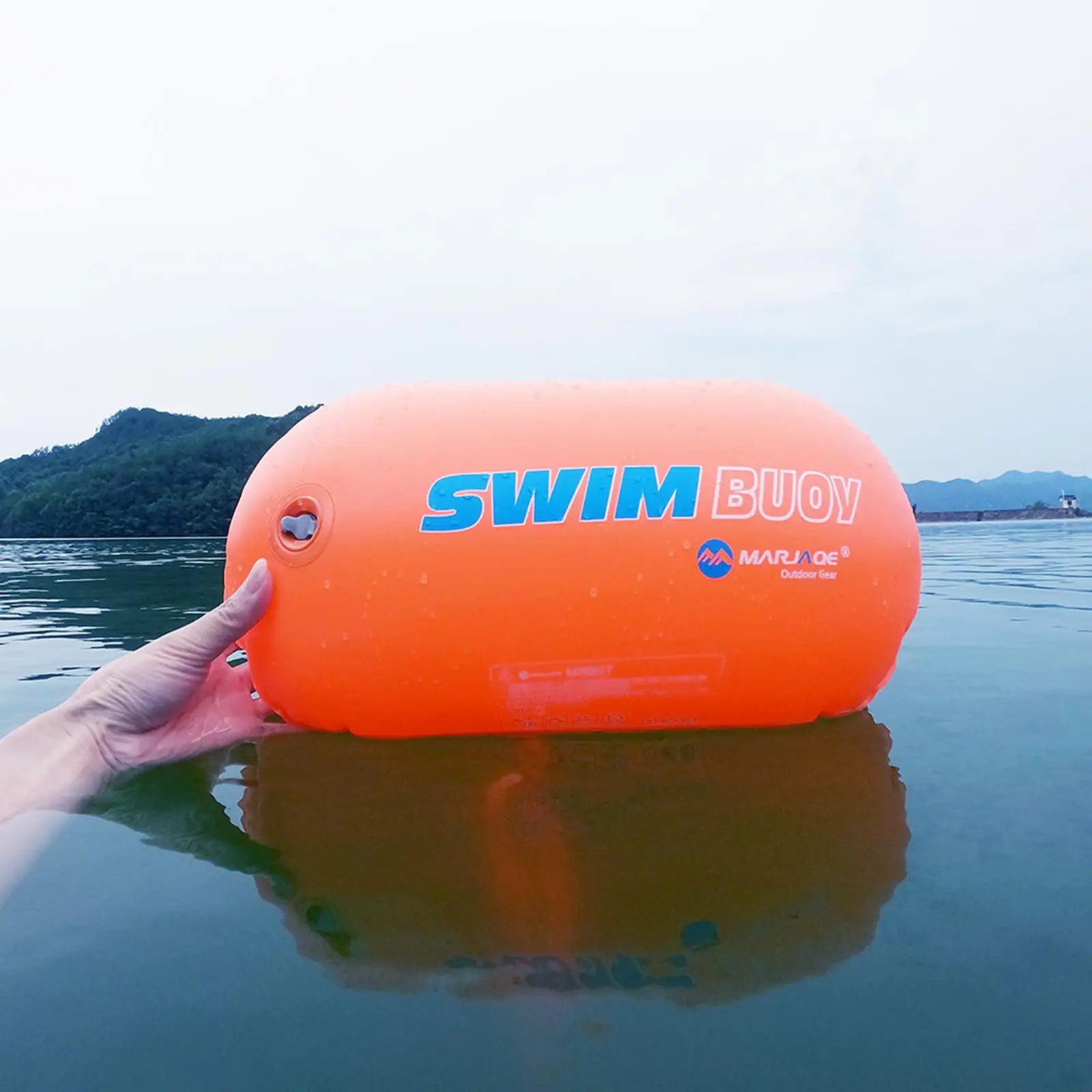 Lightweight Swim Buoy Safety Float Tow  Swimming Triathletes