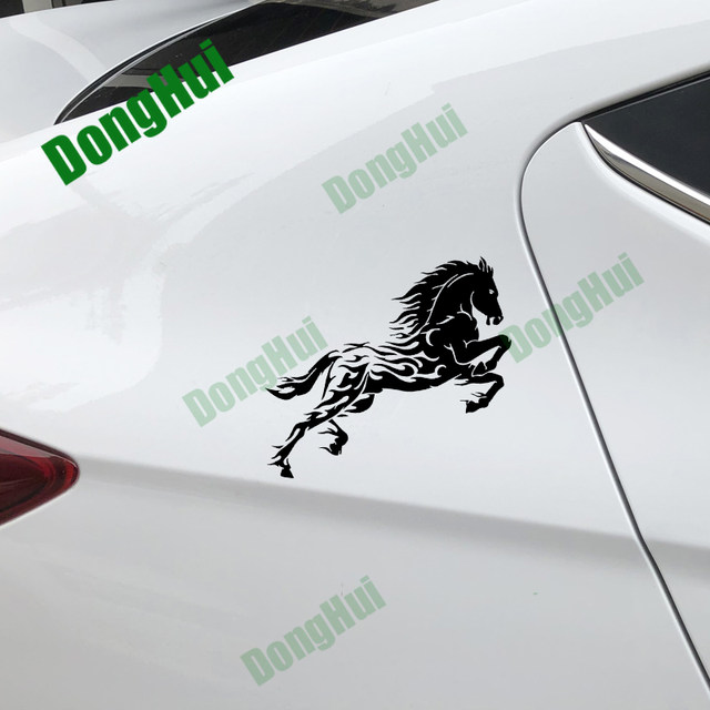 Horse Replica Ferrari Stickers Car Motorcycle Helmet Decal Helmet Stickers  2pcs