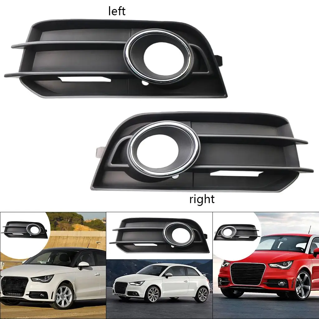 Lower Bumper  Grill   Fits for  A1 810-15 8X0807682A 8X0807682A Car Decoration Black