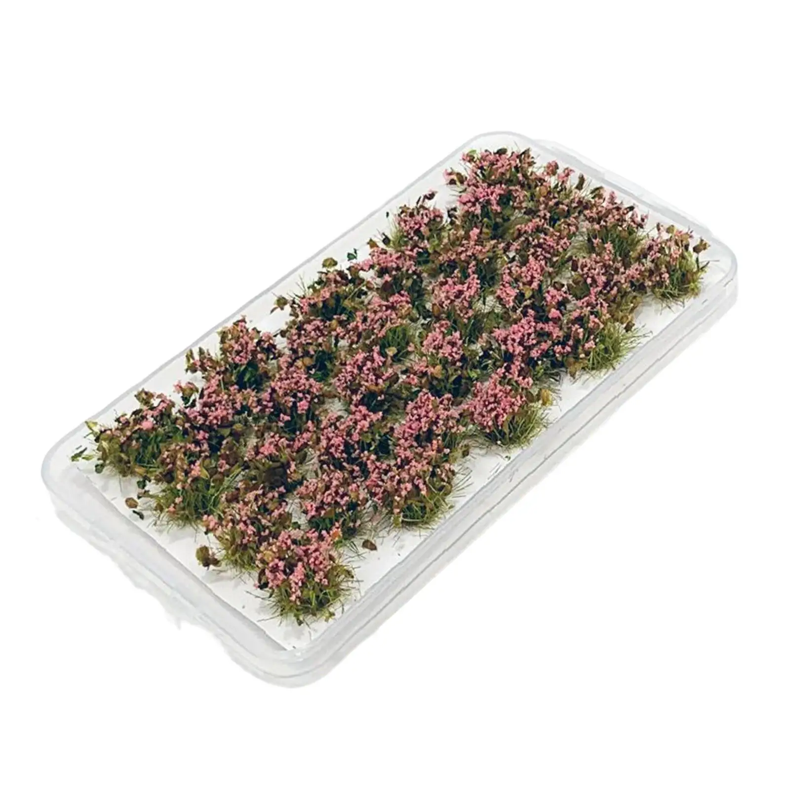 32 Pieces Micro Landscape Miniature Flower Static Model for Architecture Building Model Railroad Scenery Sand Table Decor