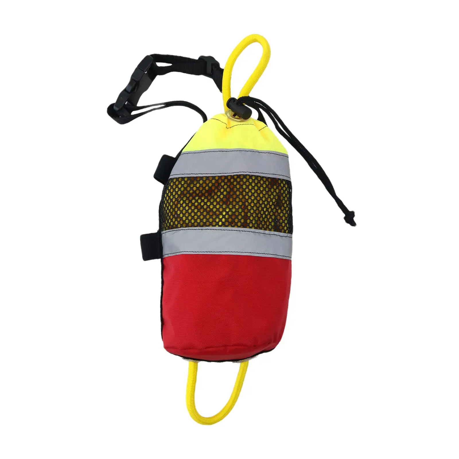 101ft Throw Bags for Water Rescue with Rope Yellow Throwline Throwing Line Accessories Rescue Throw Bag for Kayaking