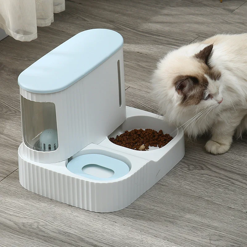 Автоматическая миска для кормления домашних животных, собак, кошек,  питьевая вода, бутылка 850 мл, миски для кормления котят, контейнер для  кормления, принадлежности для еды 3 л | AliExpress