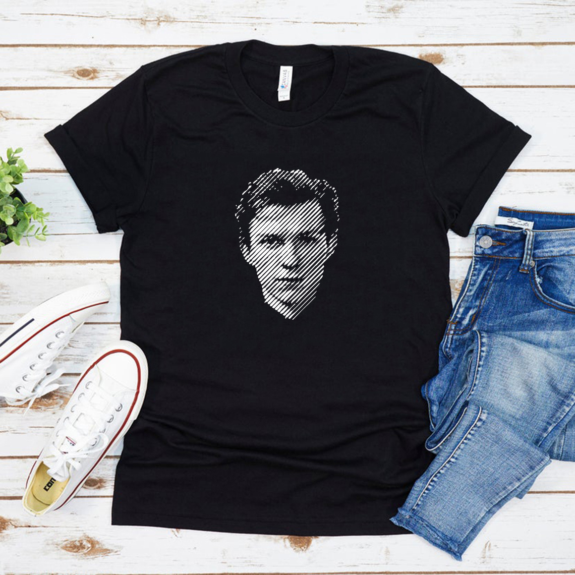 unisex camiseta do vintage tom holland fãs