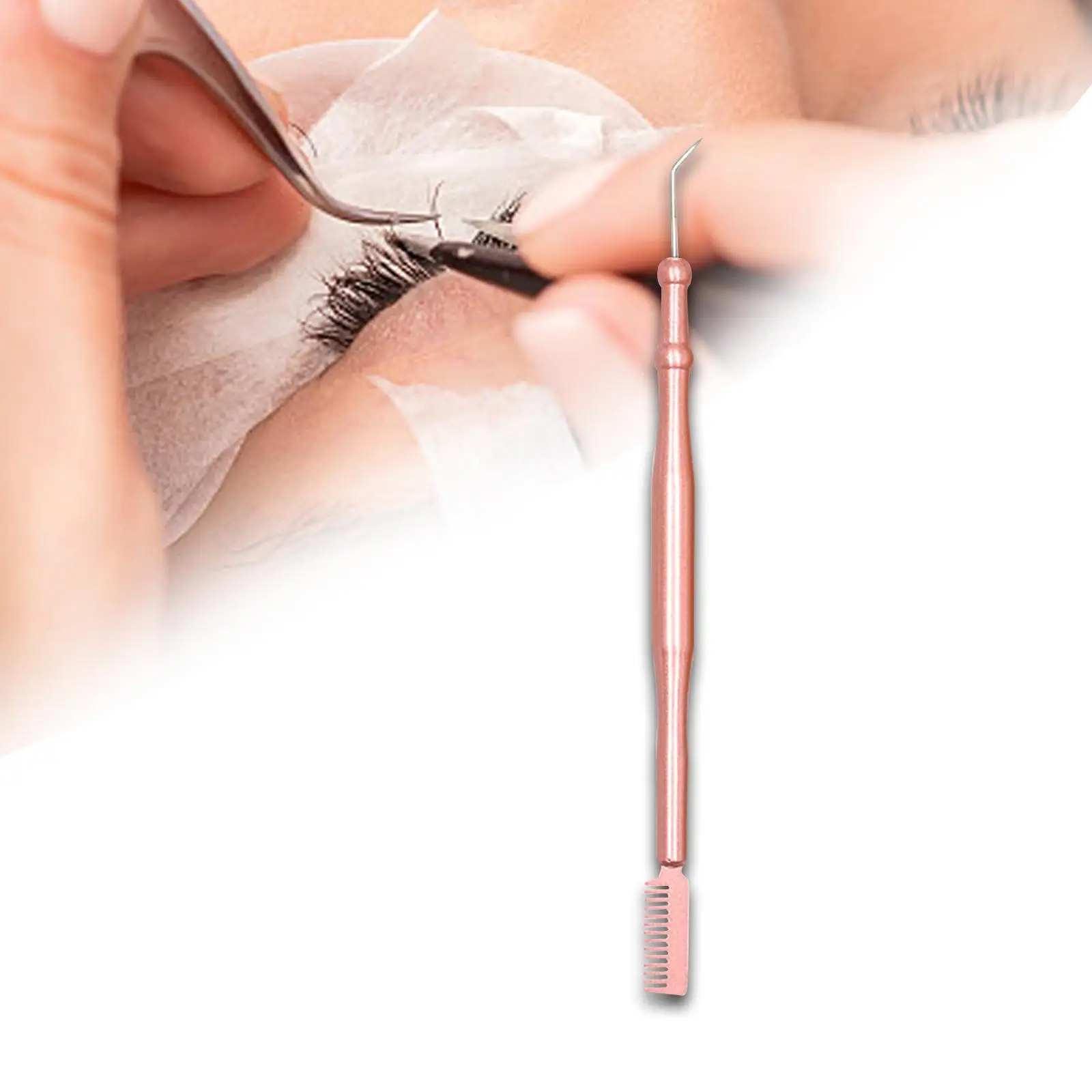 Lash Lift Tool with Separating Comb for Eyelash Eyebrow Perming Tinting Lash Lift Rods Tool with Separation Comb