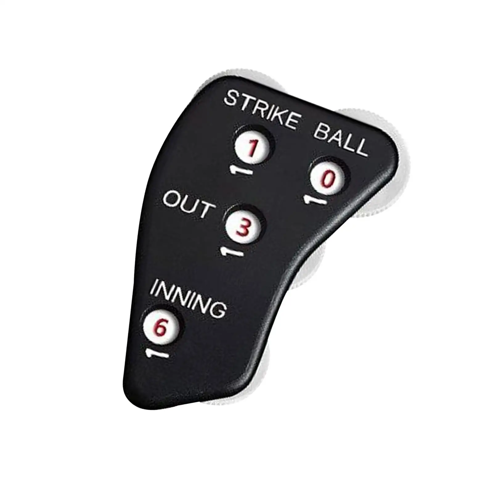Baseball Umpire Non Slip Surface Supplies Referee Device Umpire Indicator 4 Dial for Ball Strike Innings Outs