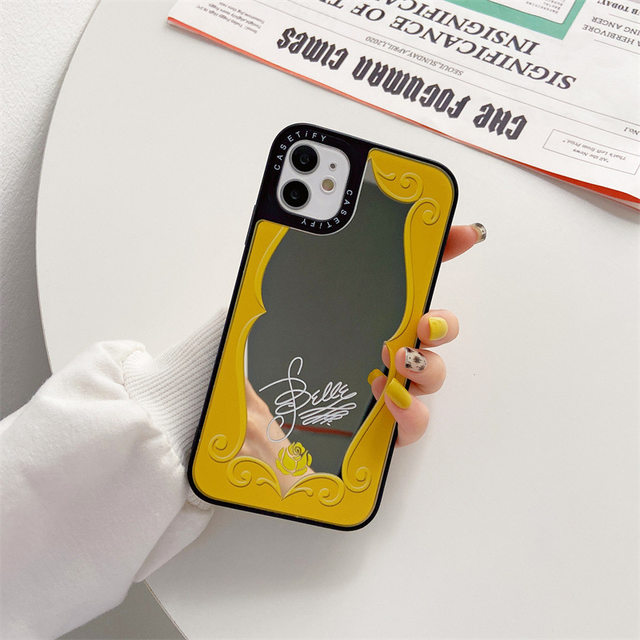 Disney Cinderella Mirror Phone Case for IPhone 13 Pro Max Disney 