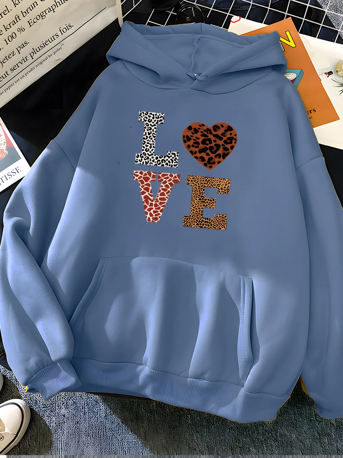 Title 9, Hirsionsan Love Letter Print Sweatshirt for Wom...