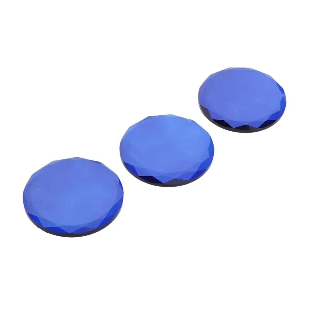 Reusable Crystal Glue Adhesive Holder Pad Eyelash Extension Grafting Pallet Stand Paint Mixing Palette Pack of 3