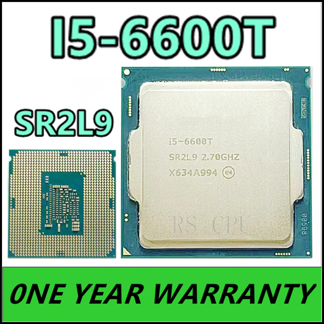 i5-6600T i5 6600T SR2C0 2.7 GHz Quad-Core Quad-Thread CPU Processor 6M 35W  LGA 1151