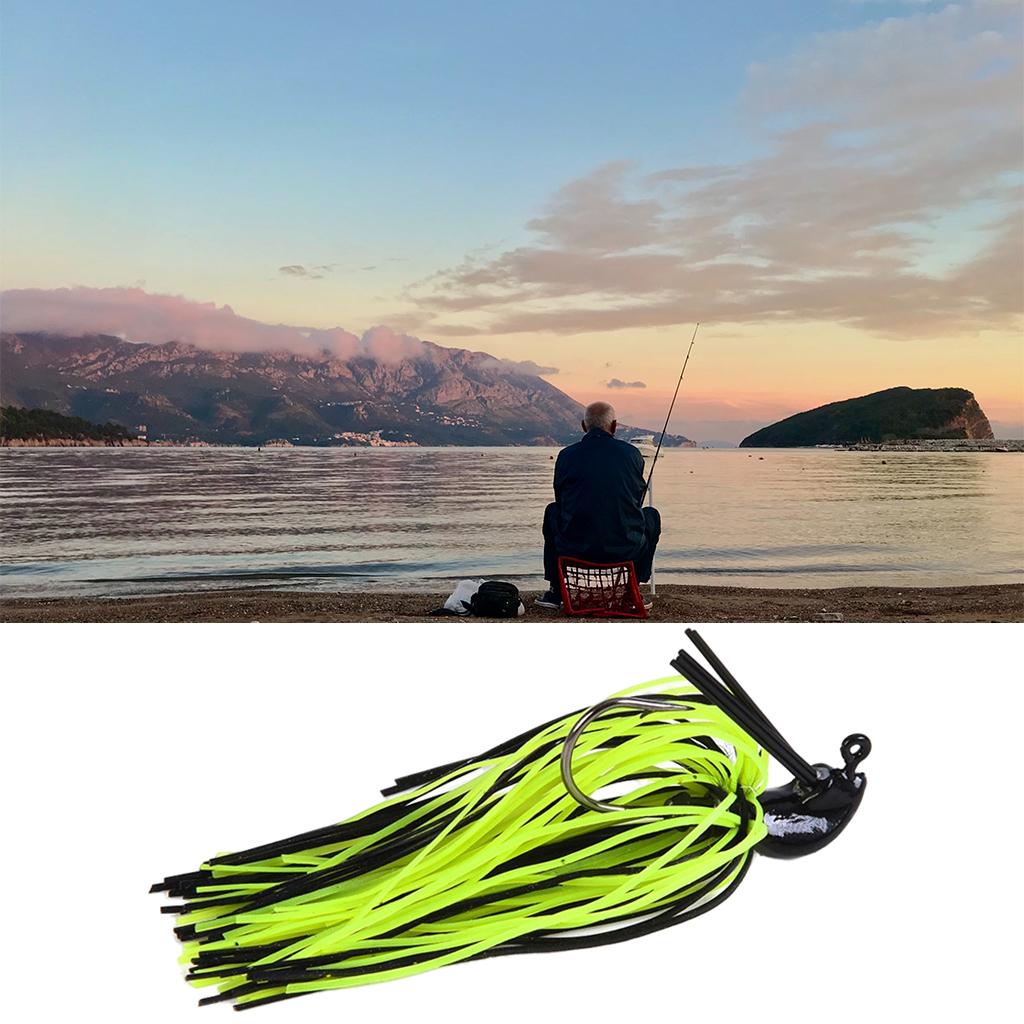 Bass Fishing Jigs Football Jigs Metal    Fishing Lures Kit