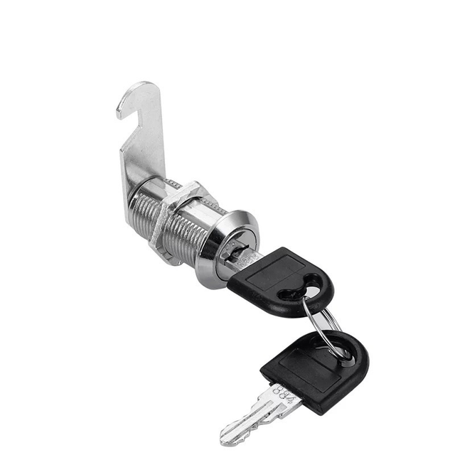 Serratura A Camma Con Chiave - 16mm, Per Cassetta Postale, Armadietti E Cassetti - Foto 10