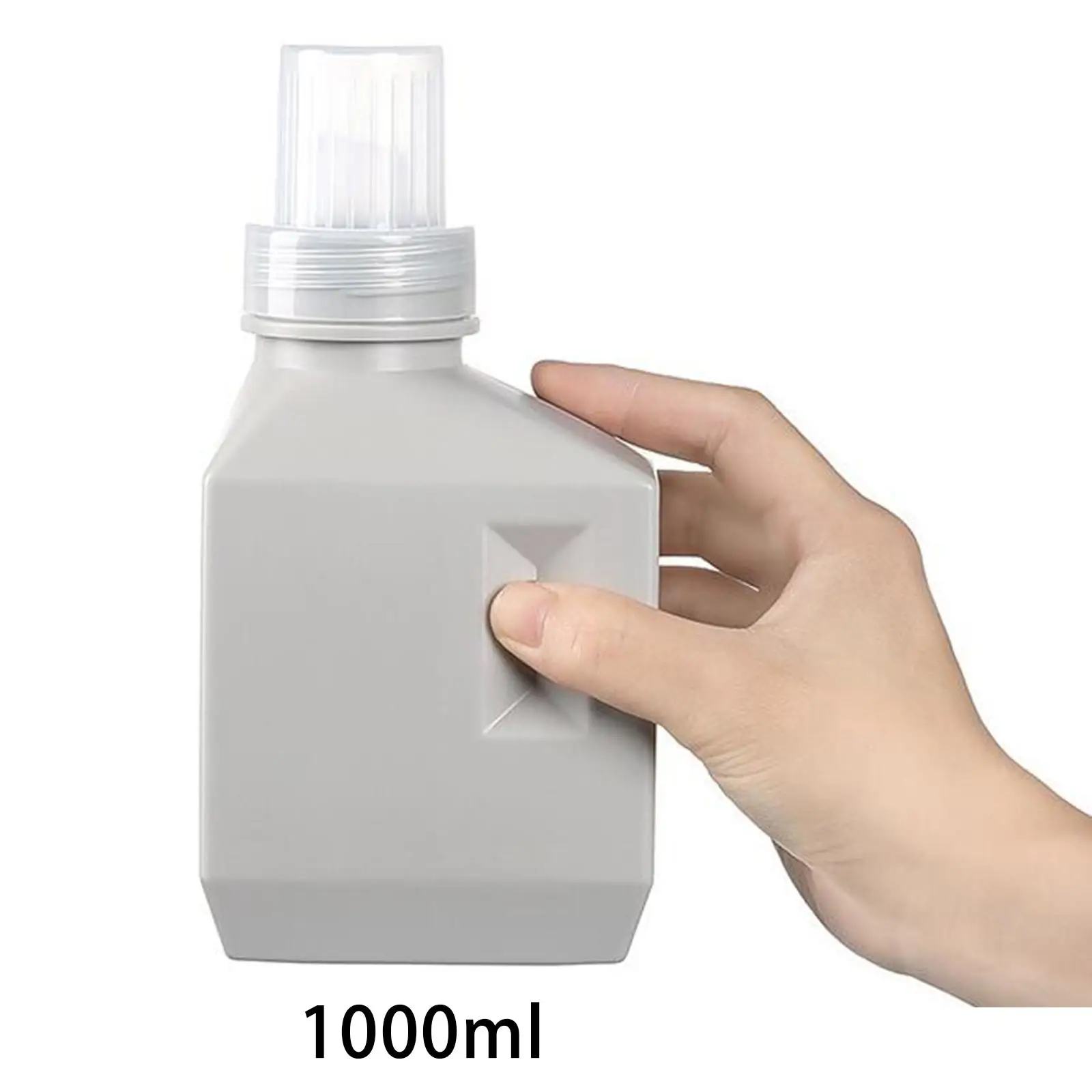 Refillable Laundry Bottle Reusable for Detergent Softener Laundry Room Decor