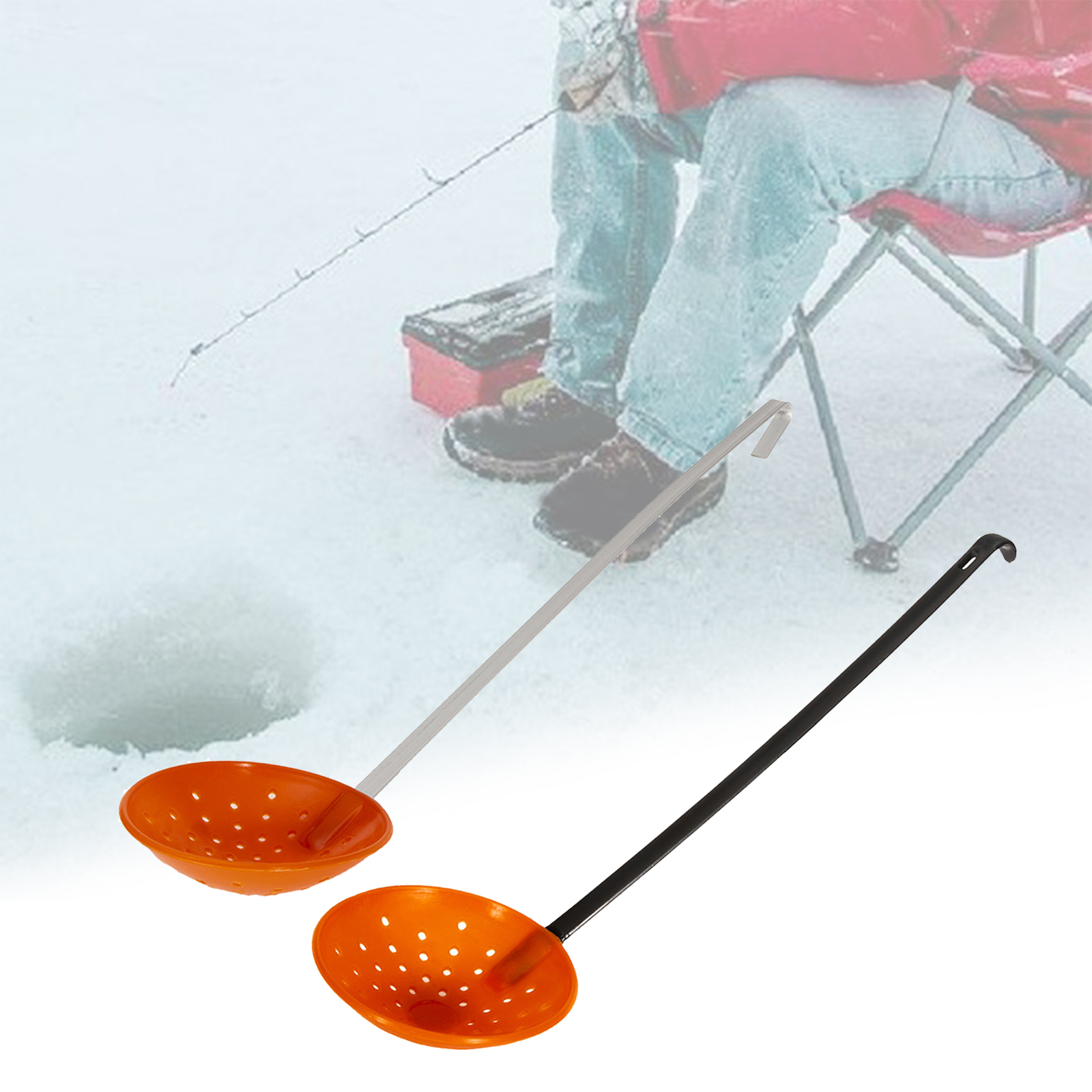 Lightweight Ice Fishing er, Slush   Spoon, design of  hook Fishing Winter