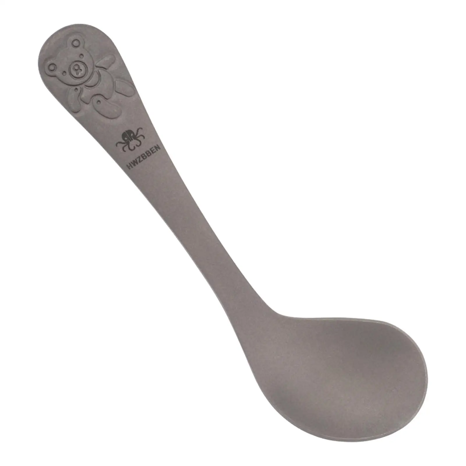 Titanium Soup Spoon Tableware Reusable Cutlery for Travel Home Restaurant Outdoor