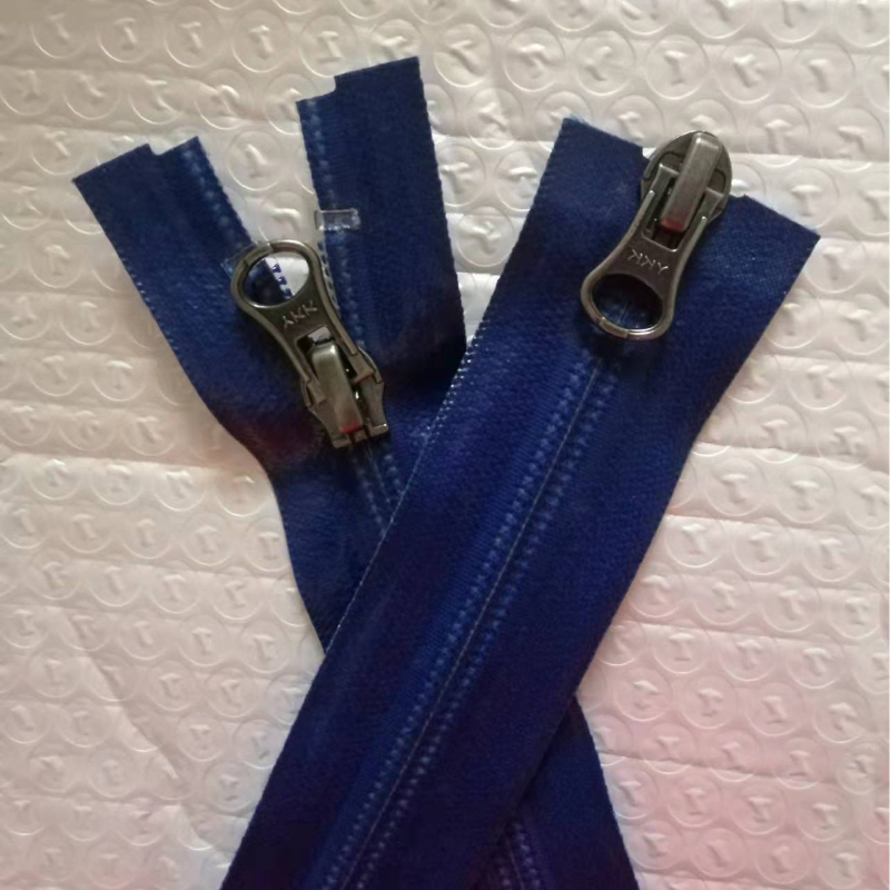 Description Picture 4 of itemLong Waterproof Ykk Zipper Double End 2-way Red Grey Purple Black Blue Green Hiking Ski Outdoor Sleeping Bag Sewing Accessories