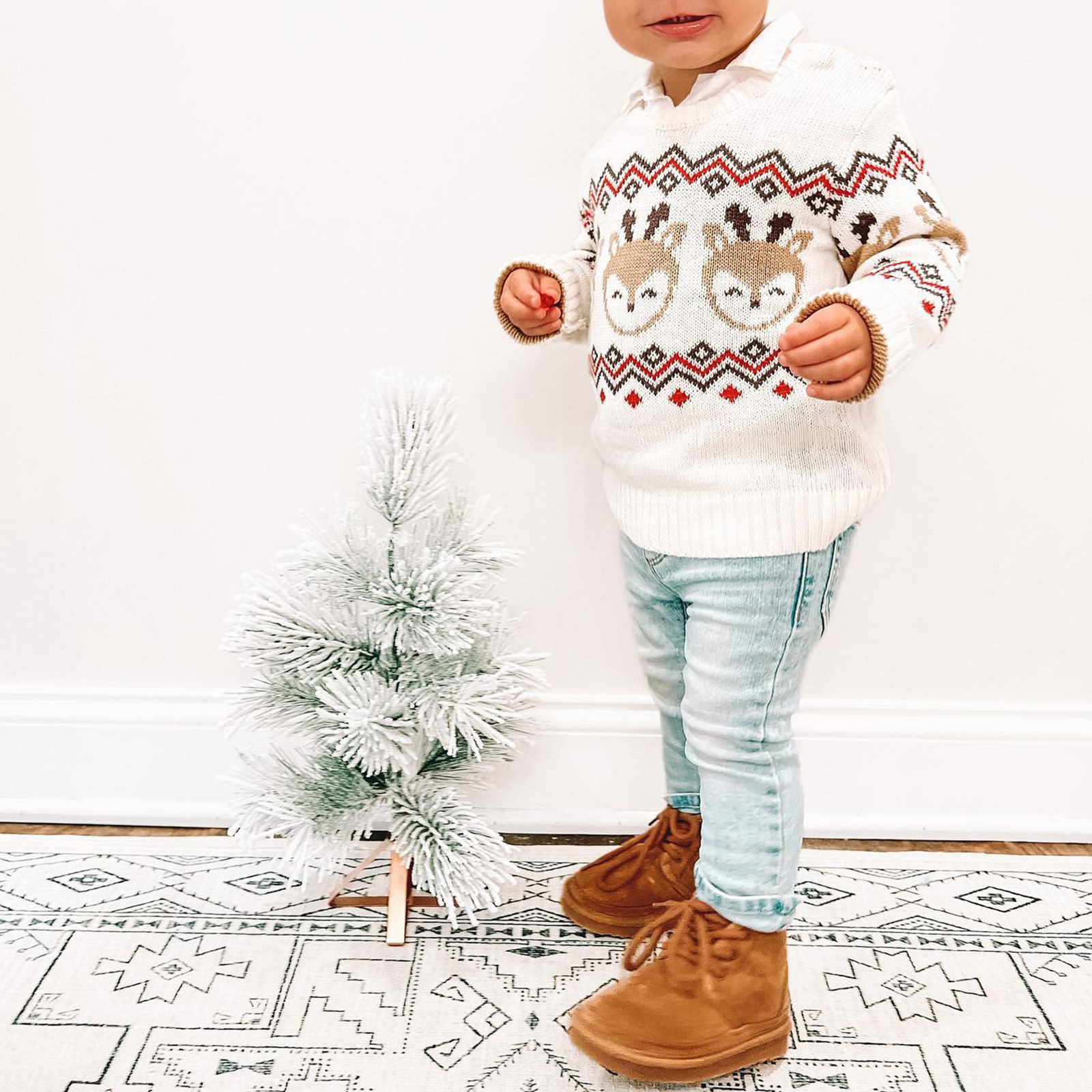 Title 3, Baby Girls Boys Christmas Sweaters Kids Knitwea...