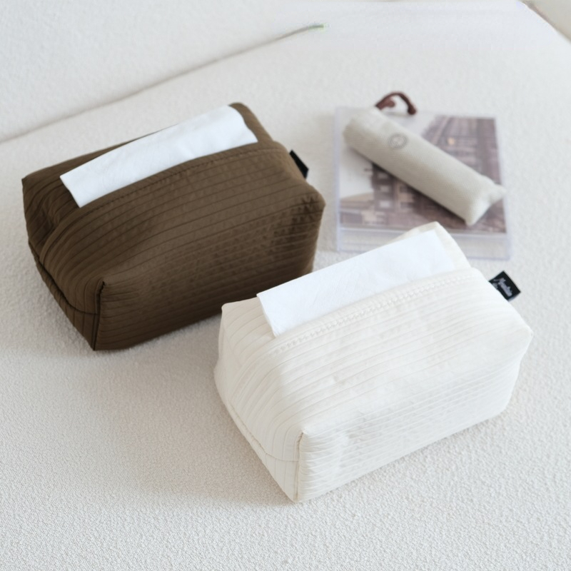 Simple High-end Tissue Box Dining Table Living Room Paper Box High-end Hand Towel Box Desktop Storage Drop Shipping