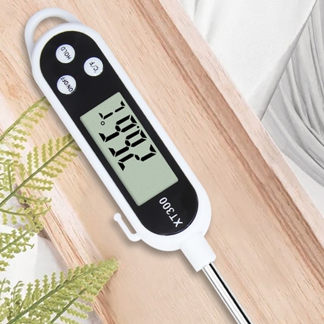 Tea-Food Thermometer Electronic Temperature Alarm Cooking Sugar Kitchen BBQ  Drop Shipping - AliExpress