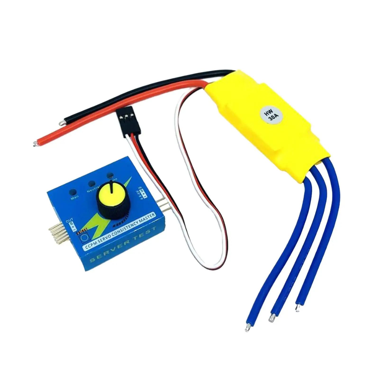 30A Brushless ESC 12V Portable Electrical Motor Controls Replacement