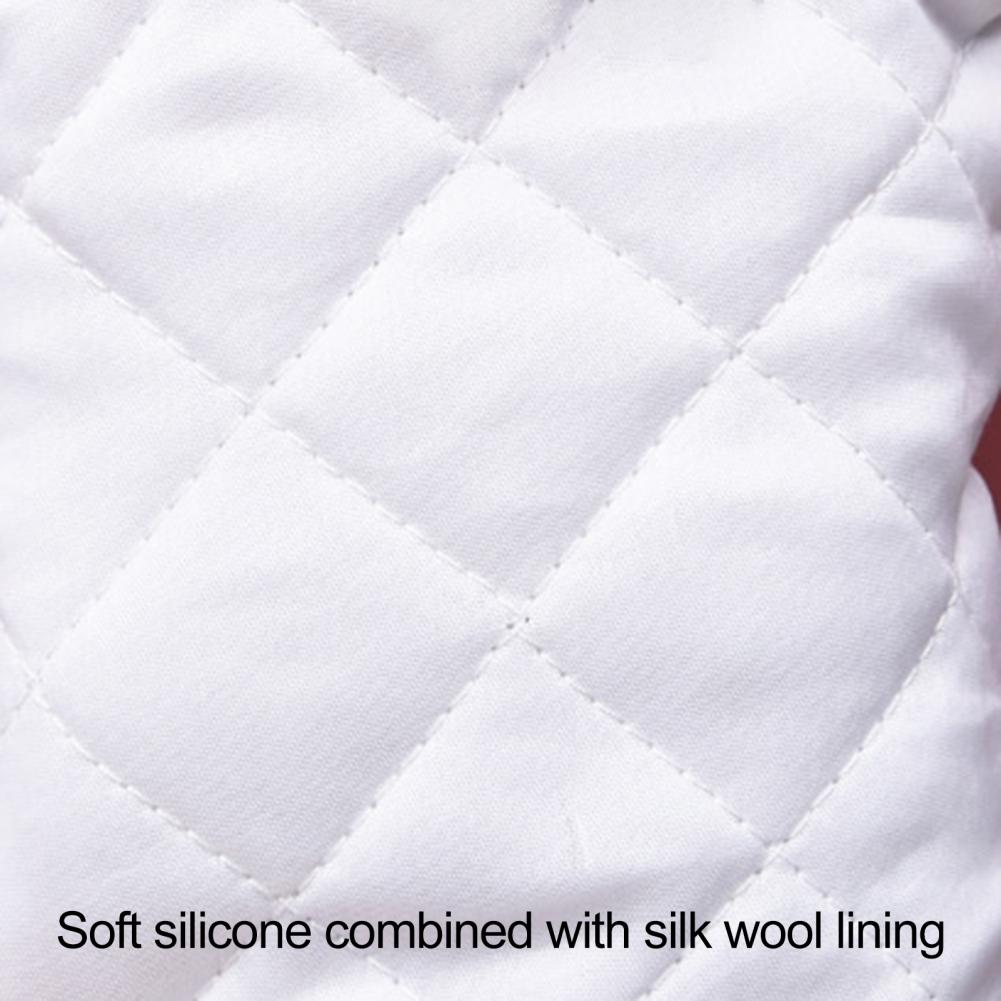 Durable Oven Mitt Silicone Soft Cotton Lining Oven Glove Anti-Scalding Anti-Slip Heat Resistant Microwave Glove Kitchen Supplies