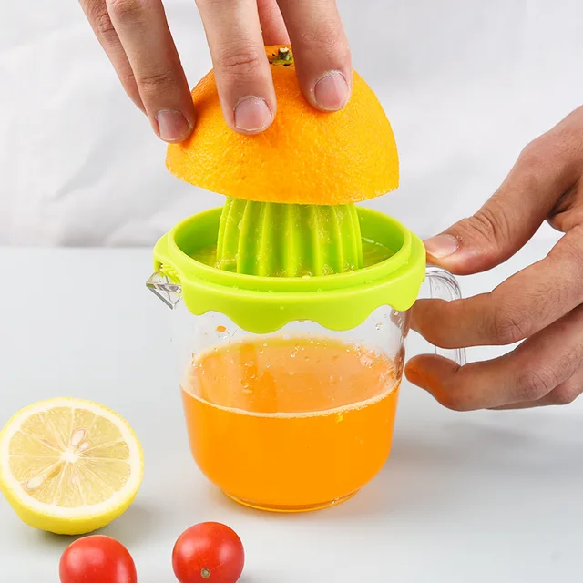 Extracteur manuel de jus d'orange et de citron et de glace