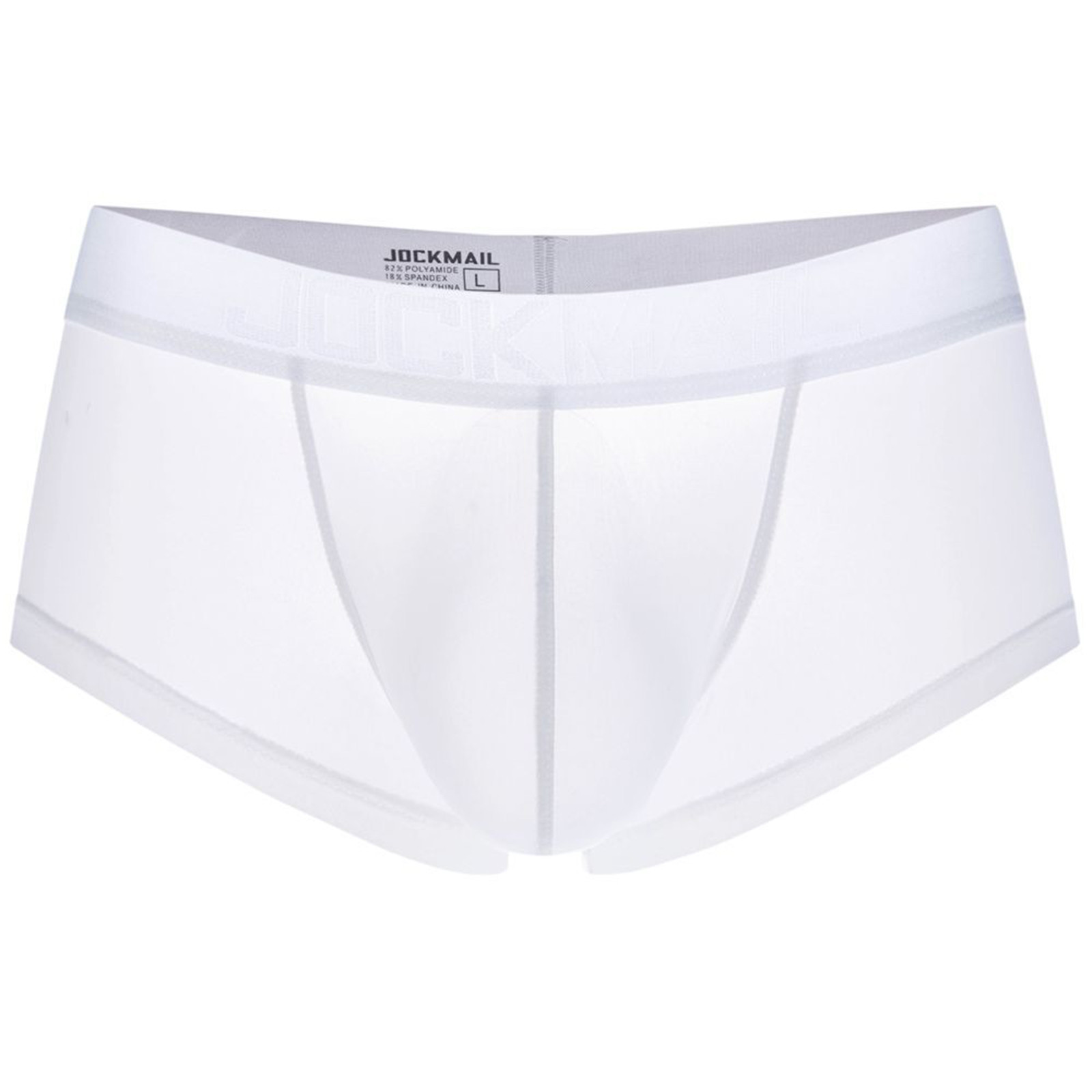 Title 42, Roupa interior masculina jockmail boxer de seda...