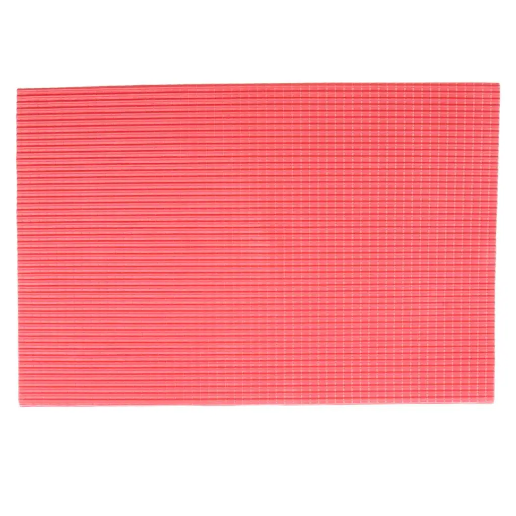 1/100 Scale Roof Tile Sheets Model Building Material PVC for Railway Layout Architecture