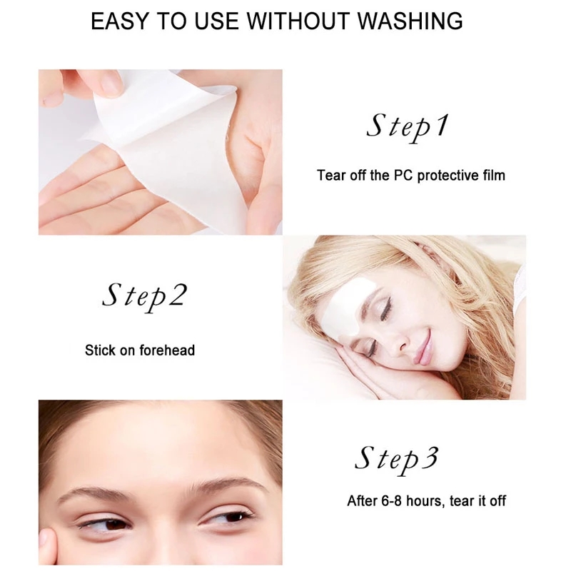 Best of Forehead Line Removal Gel Patch Anti-wrinkle Firming Mask Frown Lines Treatment Stickers Anti-aging Moisturizng Face Skin Care Reviews & Tips - Image 6