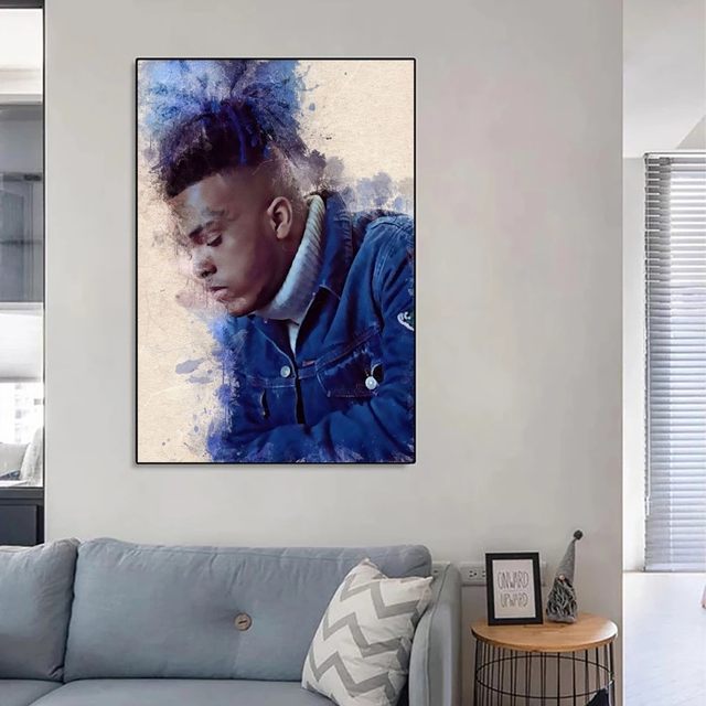 Hip Hop Z-XXXTentacion Poster No Framed Poster Kraft Club Bar Paper Vintage  Poster Wall Art Painting Bedroom Study Stickers - AliExpress