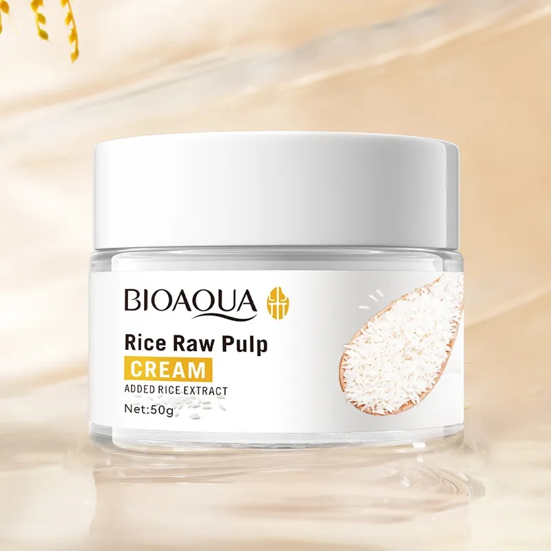 Best of BIOAQUA White Rice Whitening Face CreamMoisturizing Hyaluronic Acid Essence Moisturizing Anti-wrinkle Facial Cream Skin Care Reviews & Tips