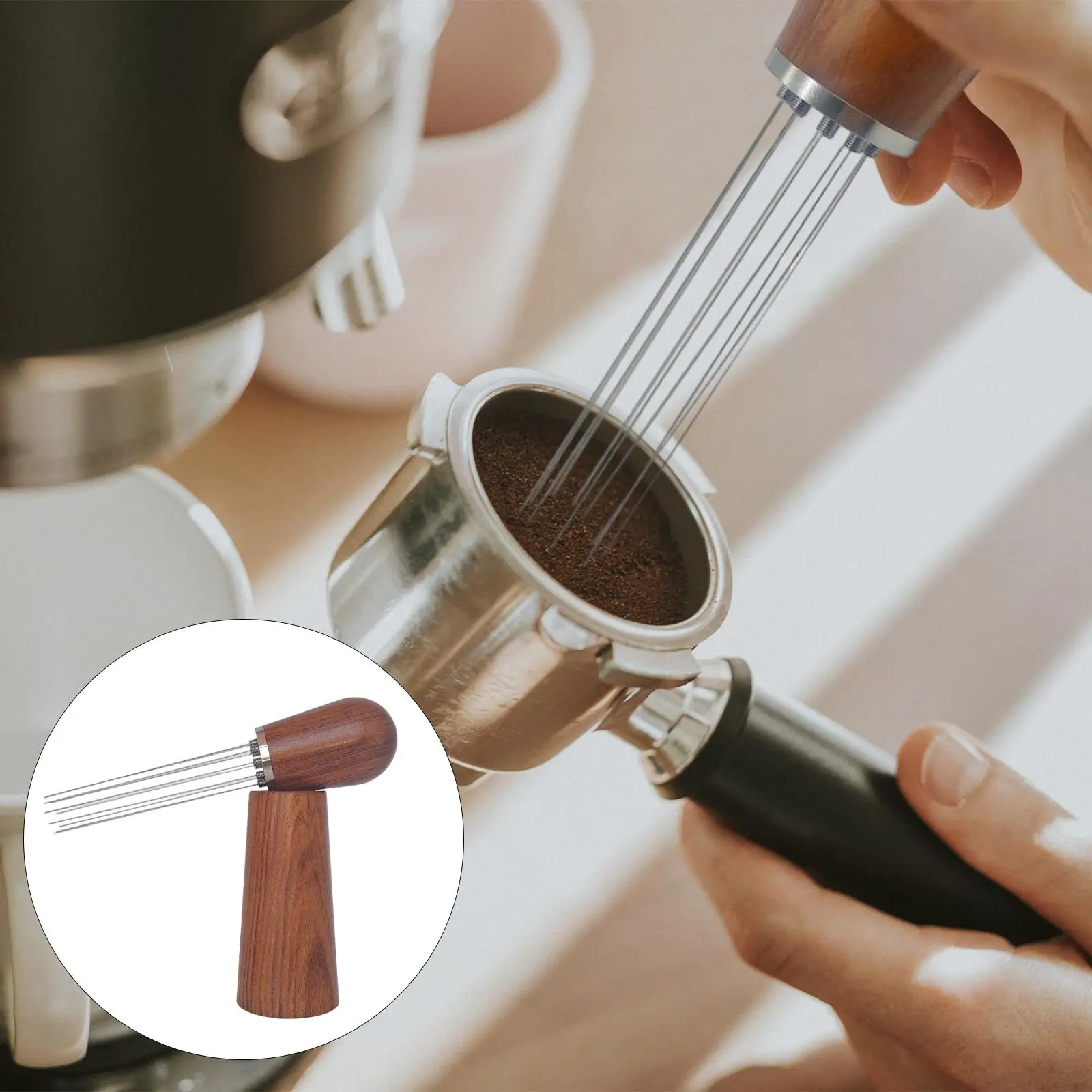 Coffee Stirrer Sturdy Gadget Gifts Durable Manual Espresso Distribution Tool for