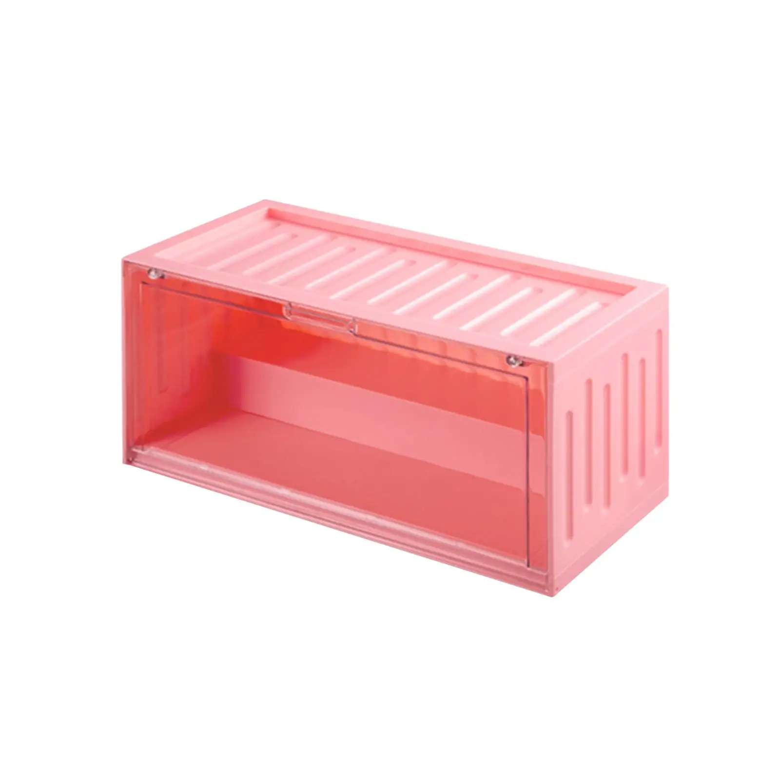 Figurines Collection Display Case Dustproof Showcase Container for Models