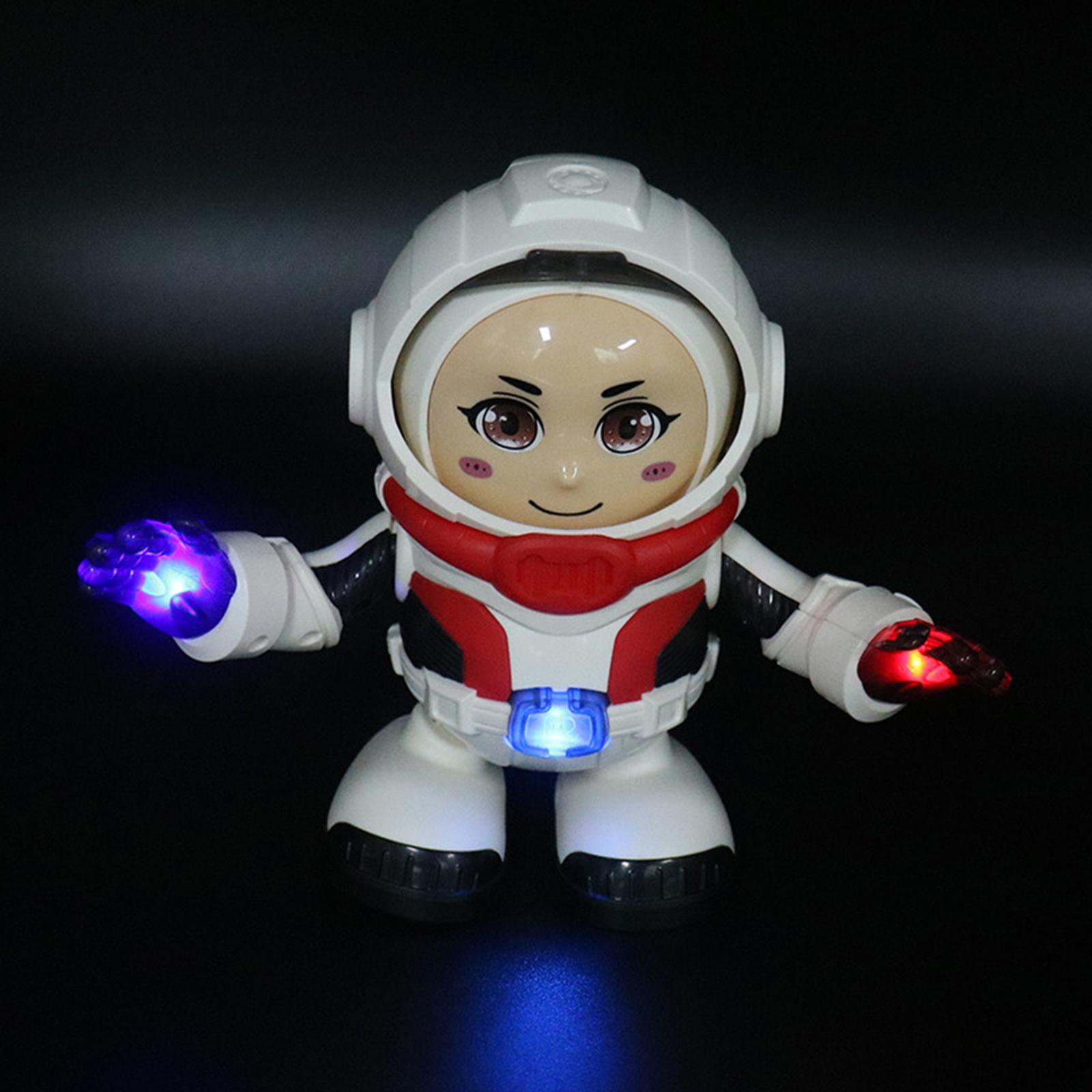 Electronic Astronaut Dance Toys, Robotic Cartoon Dancing Robot for Gift Kids Toy