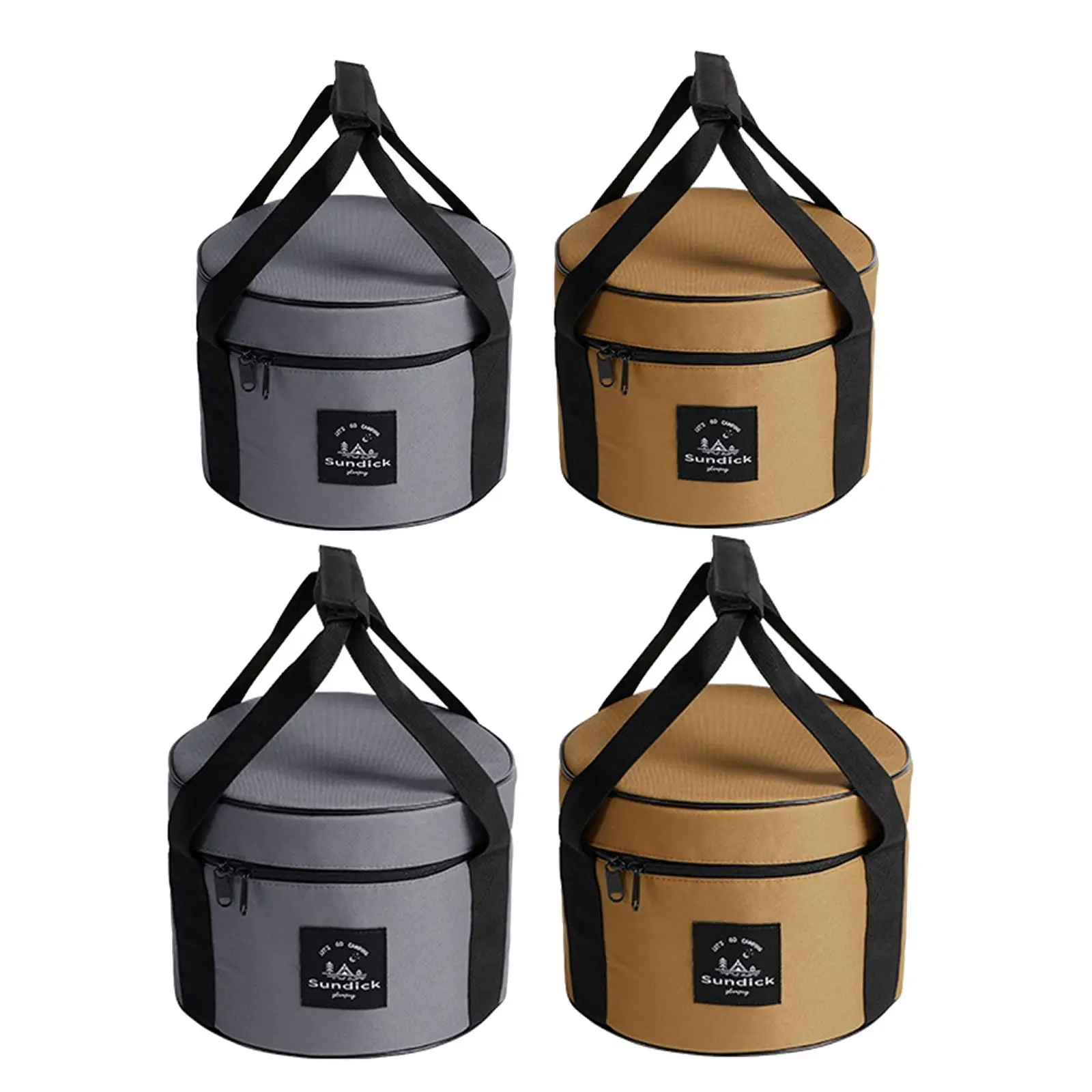 Camping Storage Bag with Side Pocket Waterproof Durable Utensils Organizer