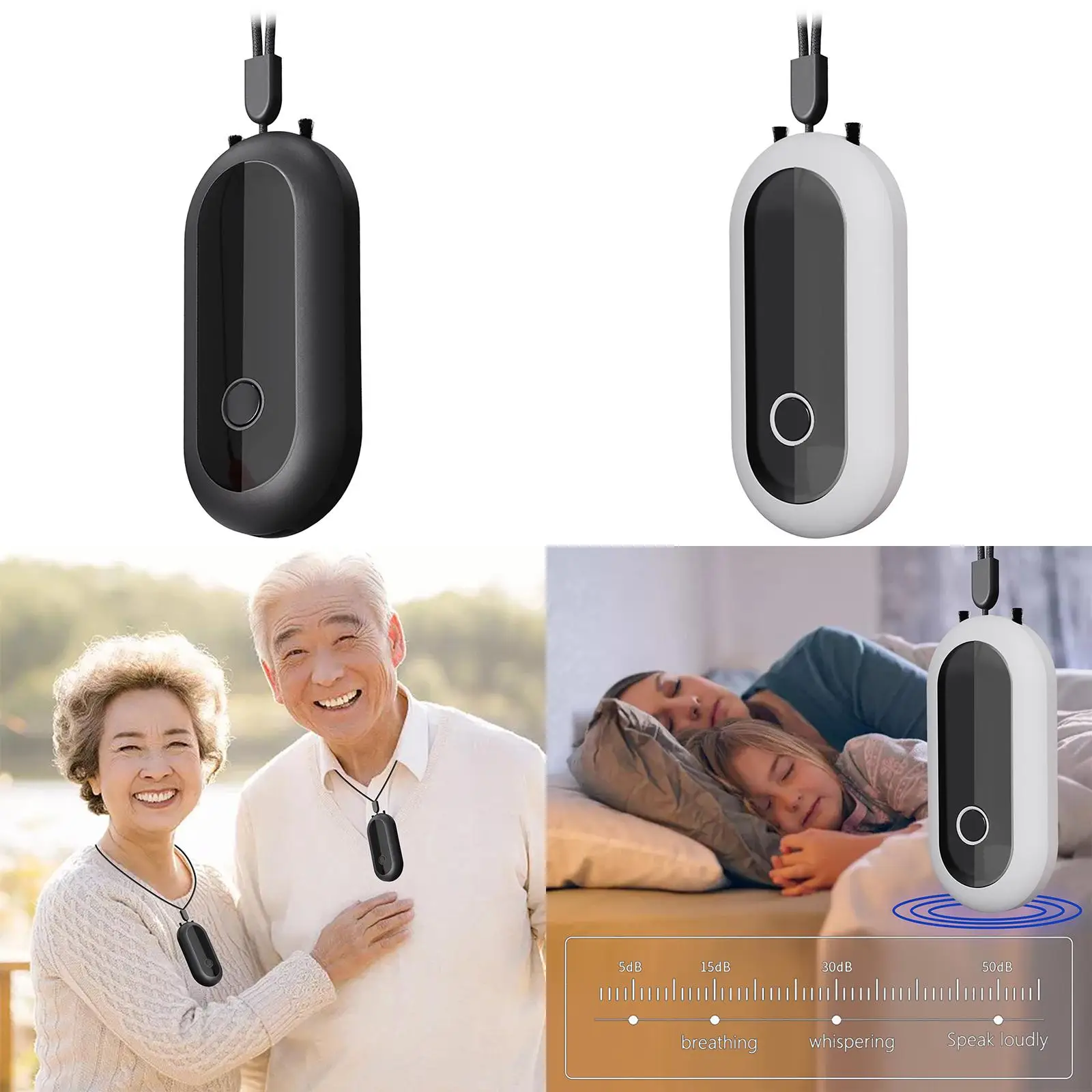 Mini Personal Necklace Air Purifier Wearable USB Rechargable Relieve Allergy Trave Size Negative Ionizer for Pet Smell Car Home