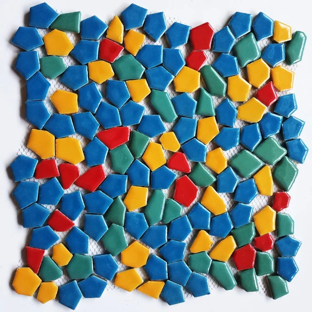 Smayt Yi Mosaic Tiles for Crafts Bulk Blue Green Yellow Mix Assorted C –  ToysCentral - Europe