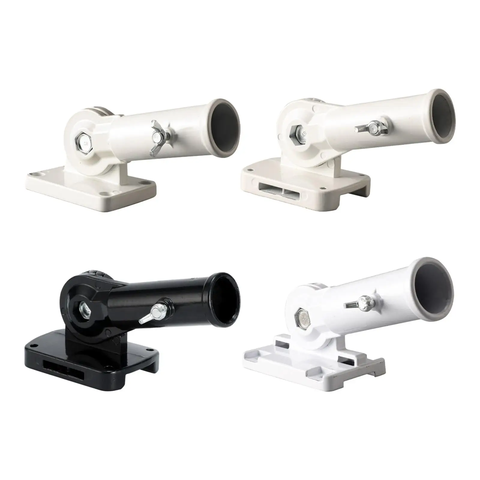 Flag Pole Mounting Bracket Flag Pole Holder, Easy to Install, Strong Flag Pole Bracket Flag Pole Mount for Yard Patio