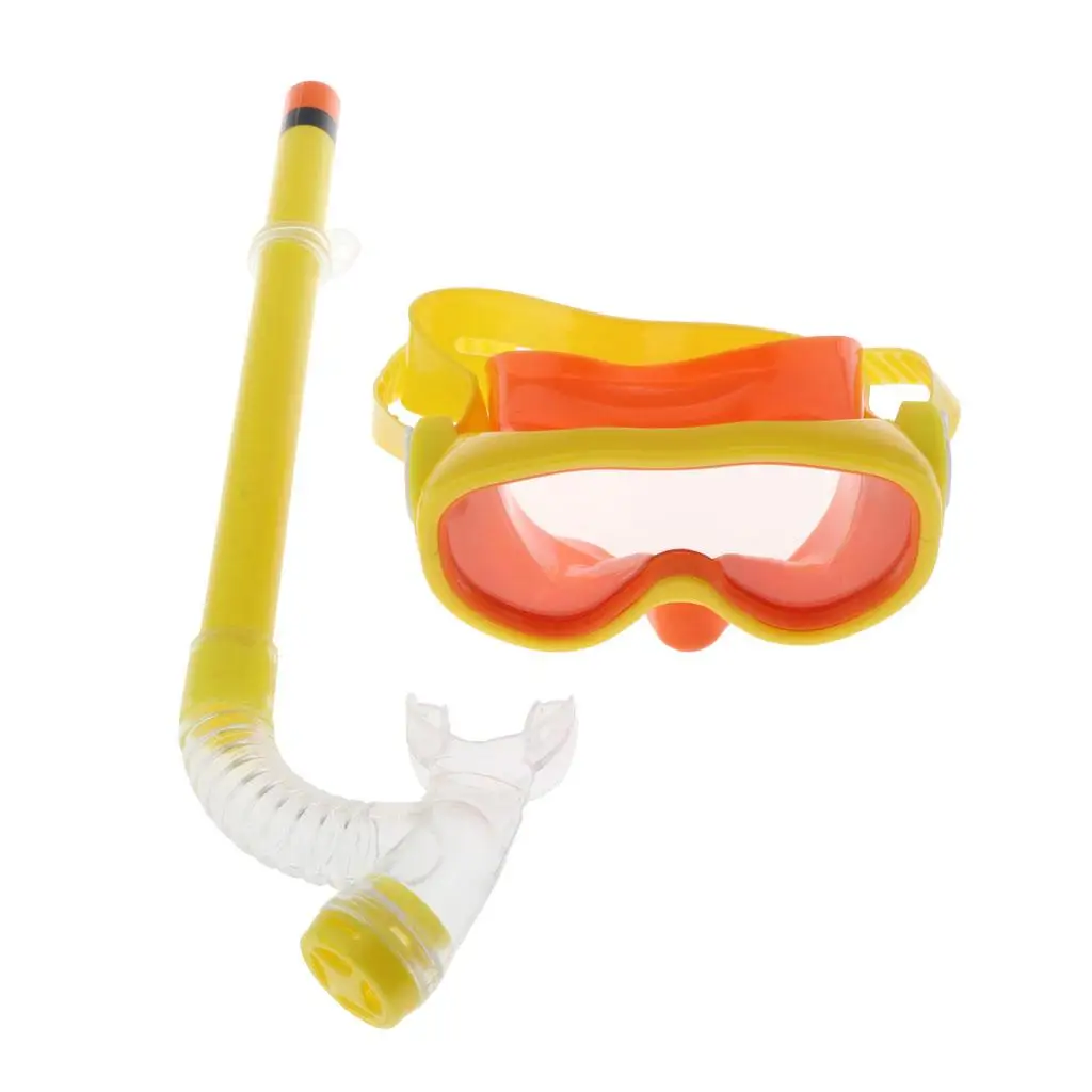 Swim Anti-Fog Goggles Kids Swimming Snorkeling with Breather Pipe
