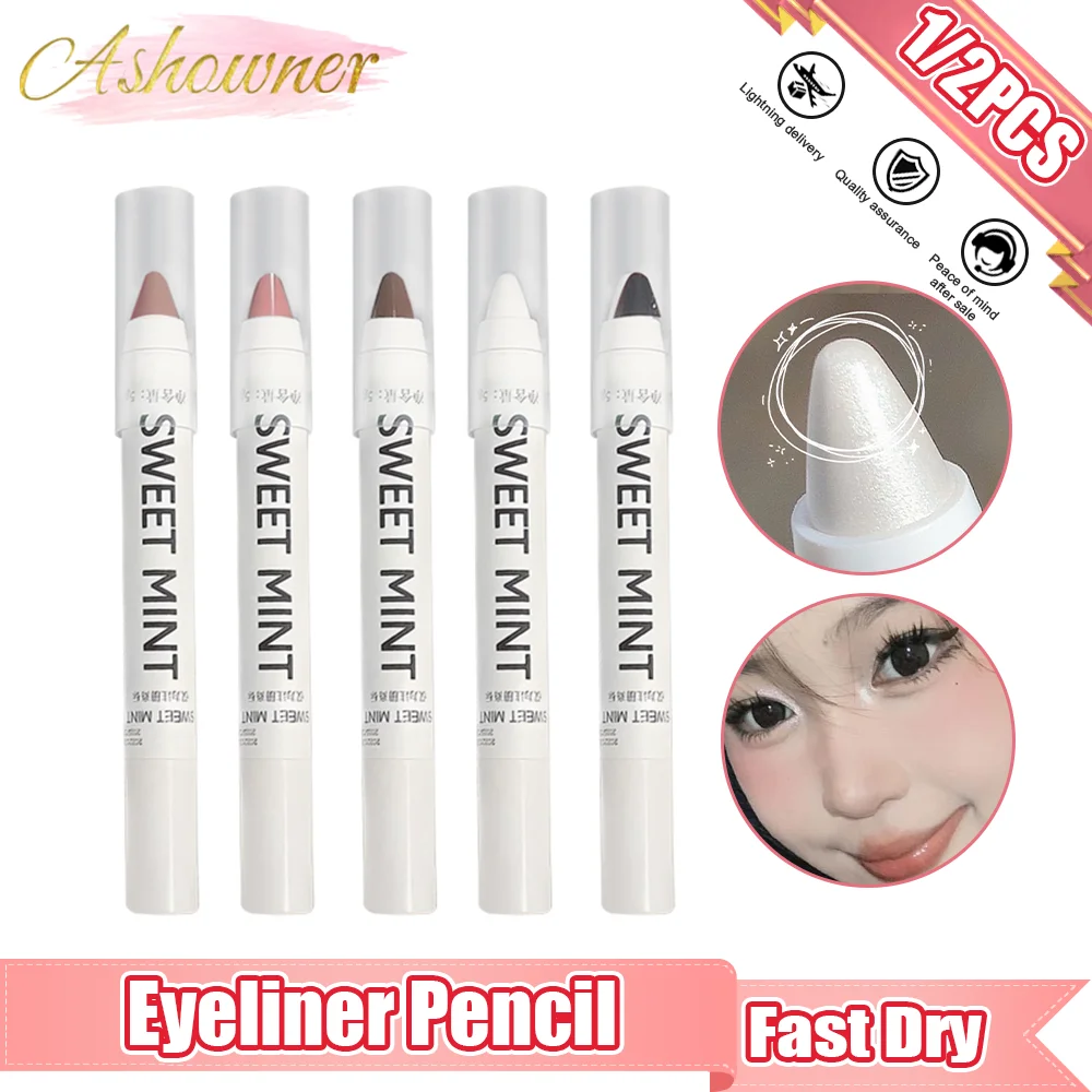 Best of Eyeliner Pencil Stamp Liquid Eyeliner Pen Waterproof Fast Dry White Eye Liner Pen Cosmetics Beauty Tool For Makeup Eye Styling Reviews & Tips