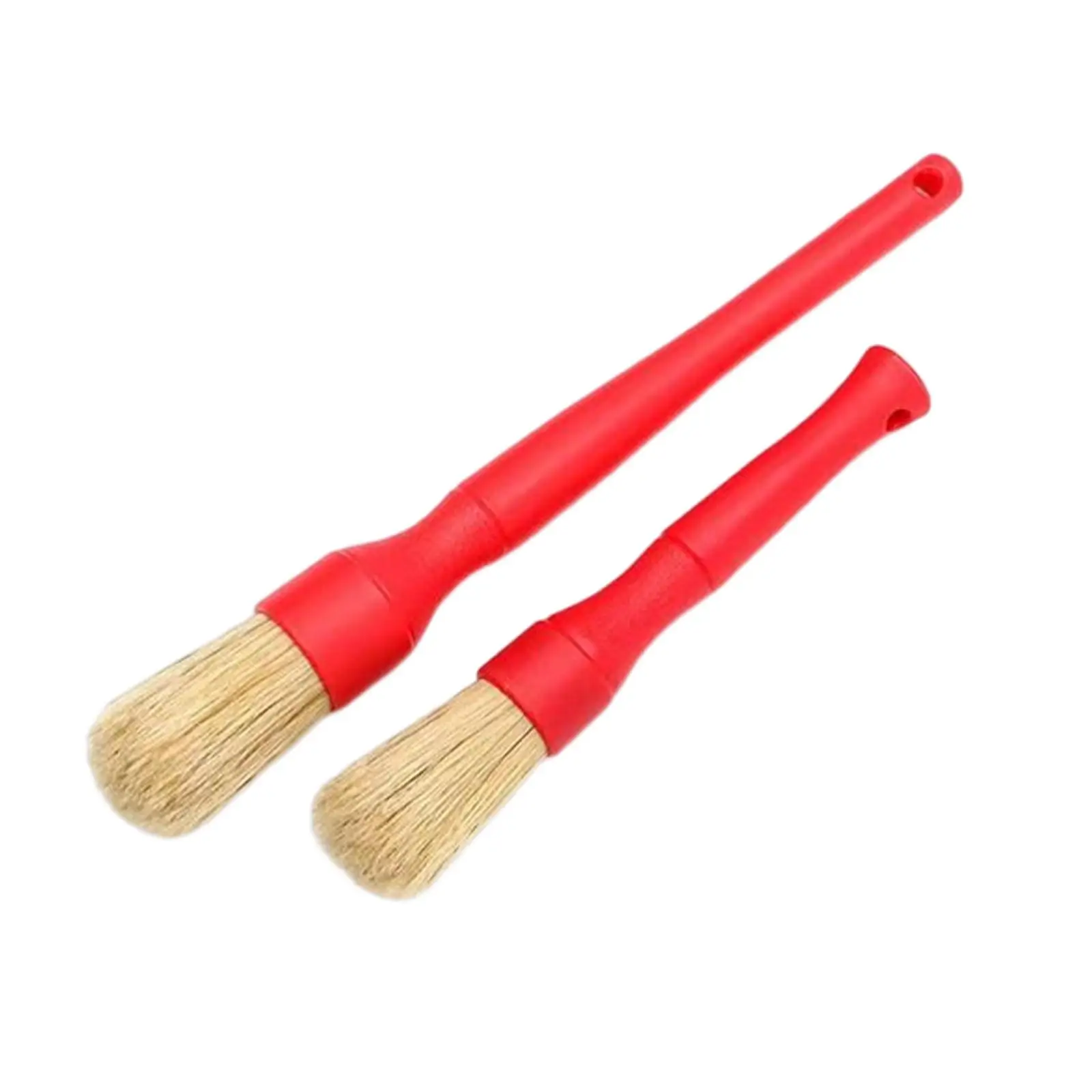 2Pcs Car Automobile Detailing Brush Wheels Cleaner for Interior Panels