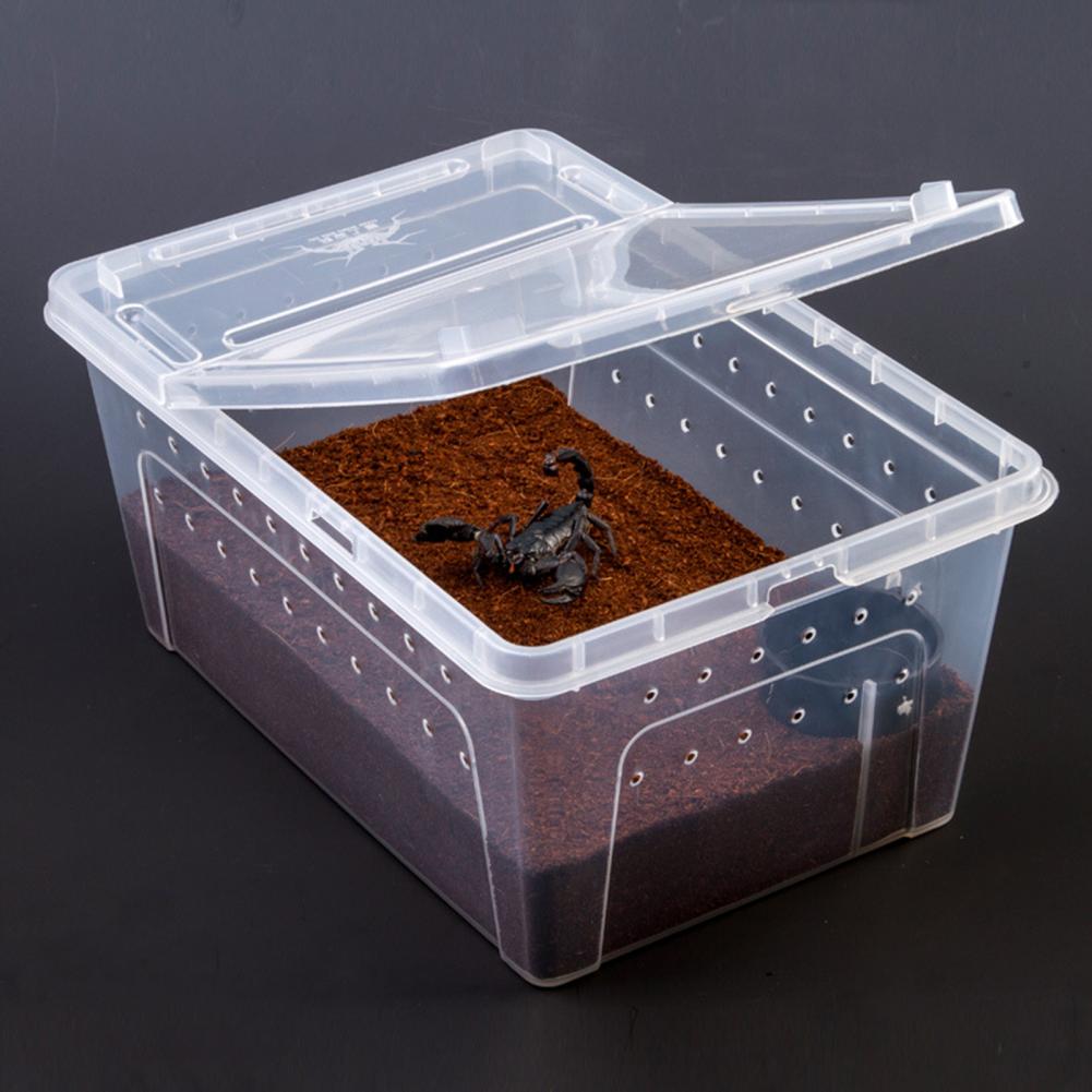 Title 13, Reptile Feeding Box Tortoise Habitat Side Venti...