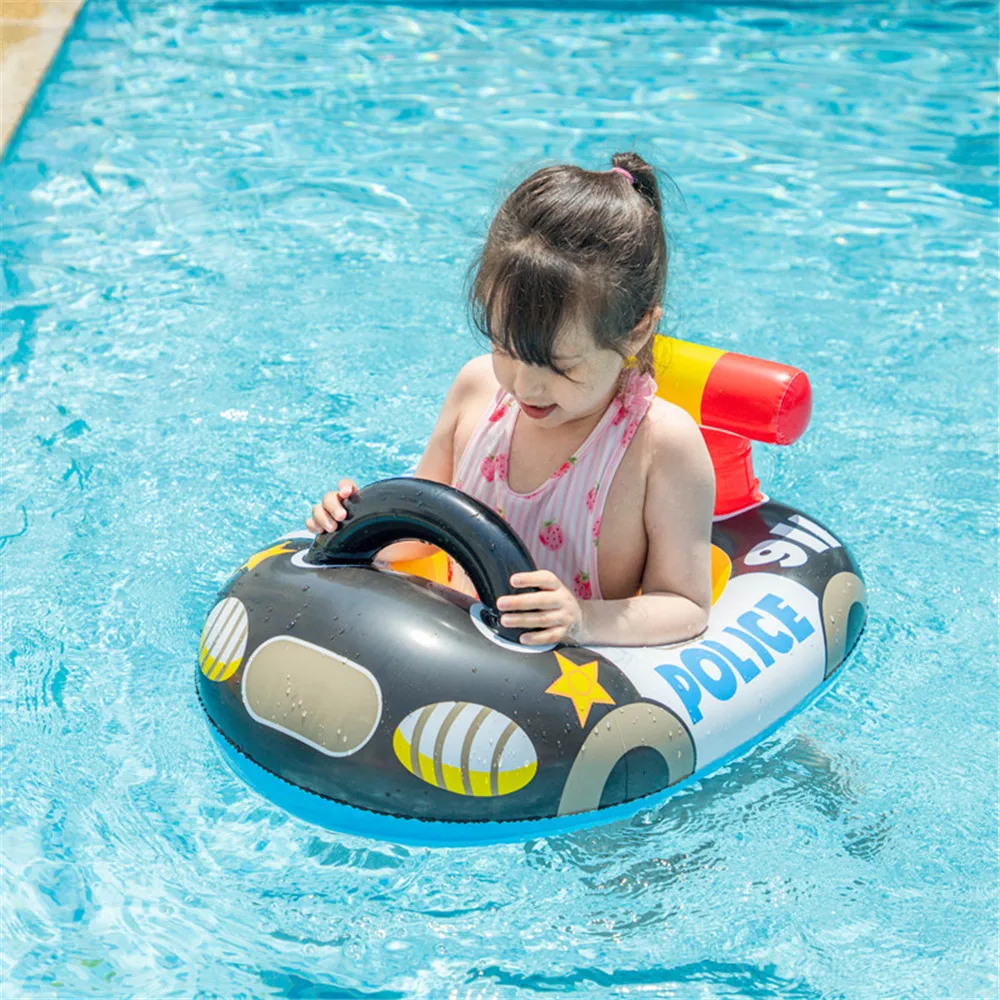 Cartoon Baby Kids Inflatable Float Swimming Swim Ring Pool Water Kids Toy 23a 
